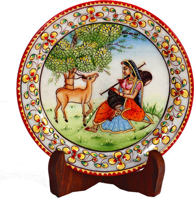 67% OFF on Aapno Rajasthan Stoneware Decorative Platter Multicolor, Pack of 2 67% OFF on Aapno Rajasthan Stoneware Decorative Platter Multicolor, Pack of 2