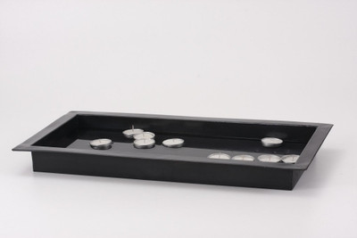 38% OFF on Goyal India Floating Candle Iron Decorative Platter Black 38% OFF on Goyal India Floating Candle Iron Decorative Platter Black