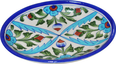 Neerja Ceramic Decorative Platter White Neerja Ceramic Decorative Platter White