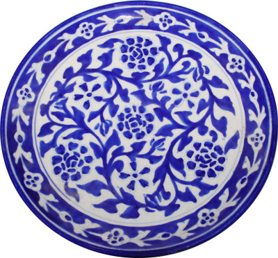 Neerja Ceramic Decorative Platter White Neerja Ceramic Decorative Platter White