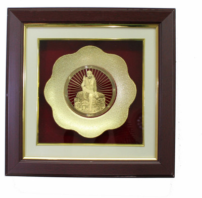 4% OFF on Tofa Gold Plated Decorative Platter Gold, Black 4% OFF on Tofa Gold Plated Decorative Platter Gold, Black