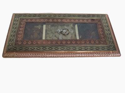 33% OFF on Akshar Furniture Wooden Decorative Platter Gold 33% OFF on Akshar Furniture Wooden Decorative Platter Gold