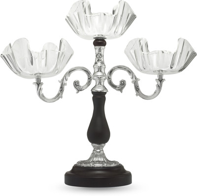 22% OFF on FineDor Silver Plated Decorative Platter Silver 22% OFF on FineDor Silver Plated Decorative Platter Silver