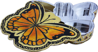 69% OFF on Craft mansion Butterfly shape dry fruits box Wooden Decorative Platter Multicolor 69% OFF on Craft mansion Butterfly shape dry fruits box Wooden Decorative Platter Multicolor