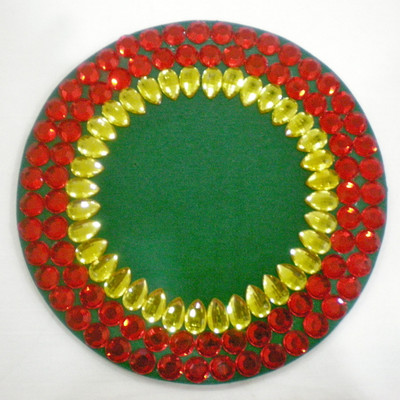 46% OFF on Zelos Wooden Decorative Platter Green 46% OFF on Zelos Wooden Decorative Platter Green