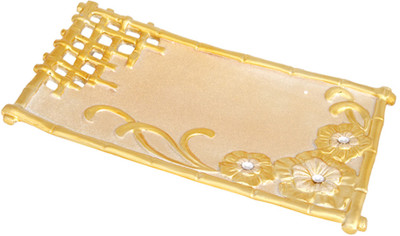 45% OFF on Reve Ceramic Decorative Platter Gold