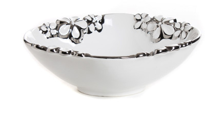 10% OFF on Fennel Porcelain Decorative Platter White, Silver 10% OFF on Fennel Porcelain Decorative Platter White, Silver