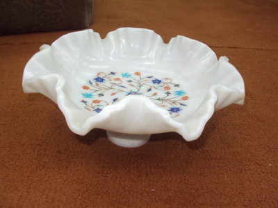 57% OFF on Taj Gallery Stoneware Decorative Platter White