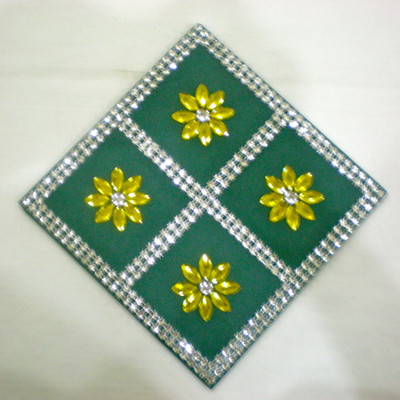 46% OFF on Zelos Wooden Decorative Platter Green 46% OFF on Zelos Wooden Decorative Platter Green