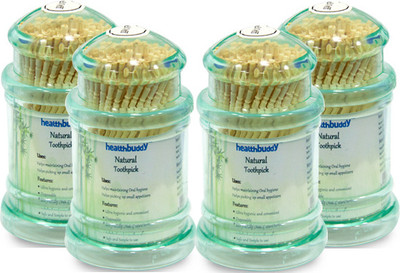 10% OFF on Healthbuddy Natural Toothpick - Pack of 4 10% OFF on Healthbuddy Natural Toothpick - Pack of 4