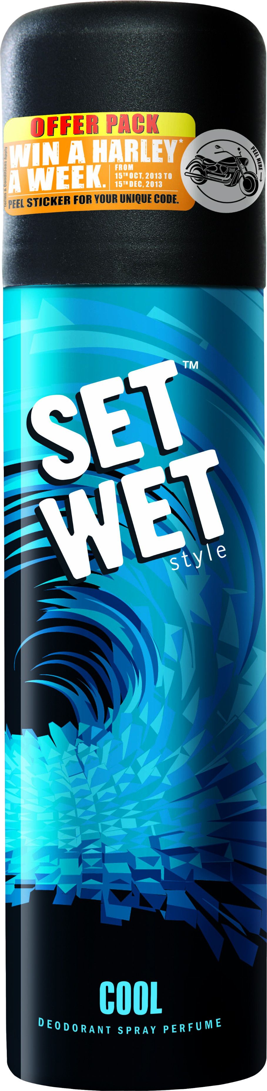 Buy Set Wet Cool Deodorant Spray with Offer 150 ml For Men ₹ 165 by