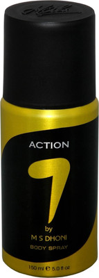 7 by M S Dhoni Action Body Spray - For Men 7 by M S Dhoni Action Body Spray - For Men