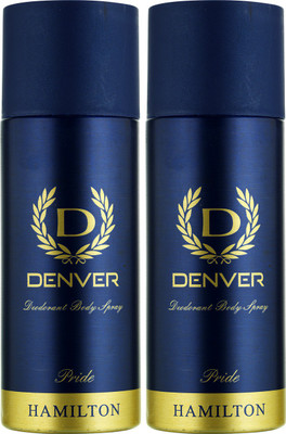 Denver Pride Deo Combo (Pack Of 2) Body Spray - For Men (150 Ml)