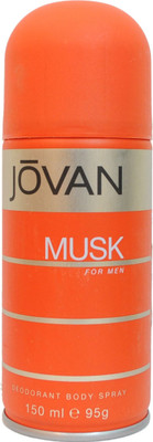 Jovan Musk Deo Spray - 150 ml: Deodorant Buy Jovan Musk Deo Spray - 150 ml: Deodorant