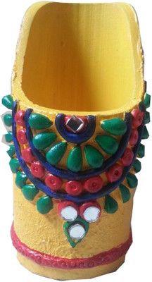 5% OFF on Vikalpa Bambooie 1 Compartments Terracotta Pen Stand 5% OFF on Vikalpa Bambooie 1 Compartments Terracotta Pen Stand