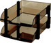Claro Executive 2 Compartments Acrylic Tray
