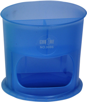 5% OFF on Chrome Multipurpose 3 Compartments Plastic Pen Stand 5% OFF on Chrome Multipurpose 3 Compartments Plastic Pen Stand