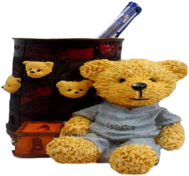 5% OFF on Yash Enterprises Big Teddy 1 Compartments Polysterine Pen Stand 5% OFF on Yash Enterprises Big Teddy 1 Compartments Polysterine Pen Stand