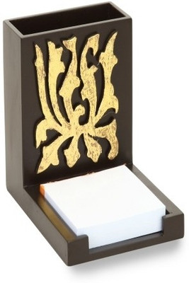 Cocktail Flower 1 Compartments Wooden Pen Stand Cocktail Flower 1 Compartments Wooden Pen Stand