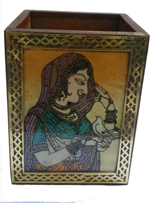 25% OFF on Miracle Furnishings Traditional 1 Compartments Wooden Pen Stand 25% OFF on Miracle Furnishings Traditional 1 Compartments Wooden Pen Stand