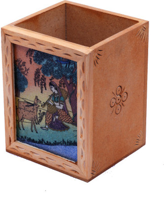 73% OFF on Craft Mansion Desk Organiser 1 Compartments Wooden Pen Stand 73% OFF on Craft Mansion Desk Organiser 1 Compartments Wooden Pen Stand