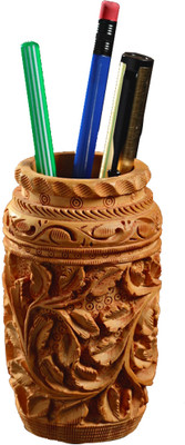 30% OFF on Aapno Rajasthan 1 Compartments Wood Pen Stand 30% OFF on Aapno Rajasthan 1 Compartments Wood Pen Stand