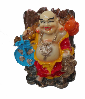 60% OFF on Modish Look Laughing Buddha 1 Compartments Polyresin Pen Stand 60% OFF on Modish Look Laughing Buddha 1 Compartments Polyresin Pen Stand