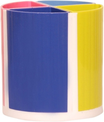 15% OFF on Homeshopeez One 4 Compartments Plastic Pen Stand 15% OFF on Homeshopeez One 4 Compartments Plastic Pen Stand