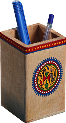 38% OFF on Aapno Rajasthan 1 Compartments Wood Pen Stand 38% OFF on Aapno Rajasthan 1 Compartments Wood Pen Stand