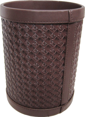 Belmun Woven pattern 1 Compartments Faux Leather Storage Box Belmun Woven pattern 1 Compartments Faux Leather Storage Box