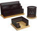 Golden Horse Wood Desk Sets
