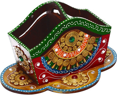 33% OFF on Aapno Rajasthan WUDCLY1424 2 Compartments Wood, Clay Pen Stand 33% OFF on Aapno Rajasthan WUDCLY1424 2 Compartments Wood, Clay Pen Stand