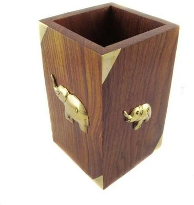 55% OFF on Shoppingtara Gemstone Painted Handcrafted 1 Compartments Wooden Pen Stand 55% OFF on Shoppingtara Gemstone Painted Handcrafted 1 Compartments Wooden Pen Stand