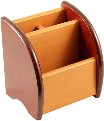 19% OFF on Radius In YS 3 Compartments Wooden Pen Stand 19% OFF on Radius In YS 3 Compartments Wooden Pen Stand