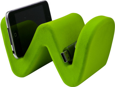 7% OFF on ISEO Little Wave 2 Compartments Rubber, Nylon Desktop Accessories