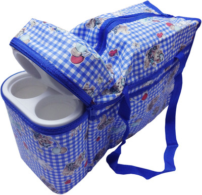 16% OFF on Wonderkids Checks Print Nursery Bag