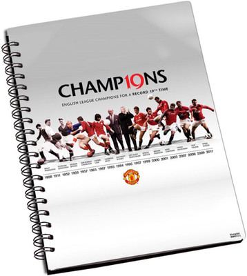 50% OFF on Shoperite Manchester United Champions A5 Notebook Ring Bound 50% OFF on Shoperite Manchester United Champions A5 Notebook Ring Bound