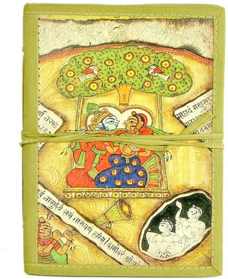 33% OFF on Pinnacle Radha Krishna Phad Painting Bahi Assorted Notebook Hand Sewn 33% OFF on Pinnacle Radha Krishna Phad Painting Bahi Assorted Notebook Hand Sewn