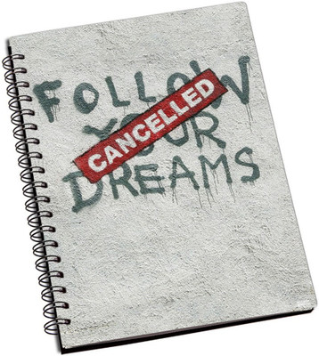 77% OFF on Shoprock Banksy Graffiti A5 Notebook Ring Bound 77% OFF on Shoprock Banksy Graffiti A5 Notebook Ring Bound