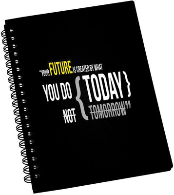 74% OFF on AMY Future Is Created By What Quote A5 Notebook Spiral Bound 74% OFF on AMY Future Is Created By What Quote A5 Notebook Spiral Bound