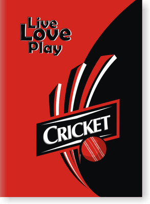 Chipka Ke Bol Cricket A5 Notebook Paper Back