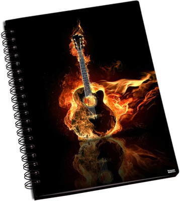50% OFF on Shoperite Fire Guitar A5 Notebook Ring Bound 50% OFF on Shoperite Fire Guitar A5 Notebook Ring Bound