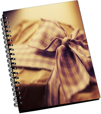74% OFF on AMY Vintage old Cloth Bow A5 Notebook Spiral Bound 74% OFF on AMY Vintage old Cloth Bow A5 Notebook Spiral Bound