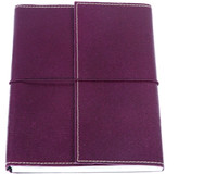 Pinnacle Recycled Cotton Leather A5 Notebook Spiral Binding: Diary Notebook