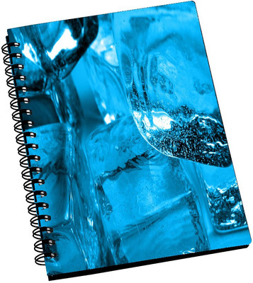74% OFF on AMY Super Cool Blue Ice A5 Notebook Spiral Bound 74% OFF on AMY Super Cool Blue Ice A5 Notebook Spiral Bound