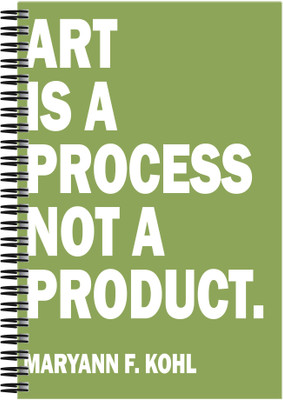21% OFF on Art Emporio Art is a Process A5 Notebook Spiral 21% OFF on Art Emporio Art is a Process A5 Notebook Spiral