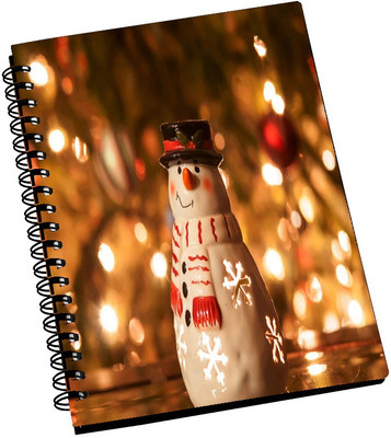 74% OFF on AMY Cute Snowman Candle Toy A5 Notebook Spiral Bound 74% OFF on AMY Cute Snowman Candle Toy A5 Notebook Spiral Bound