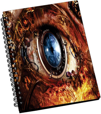 74% OFF on AMY Steampunk Eye A5 Notebook Spiral Bound 74% OFF on AMY Steampunk Eye A5 Notebook Spiral Bound