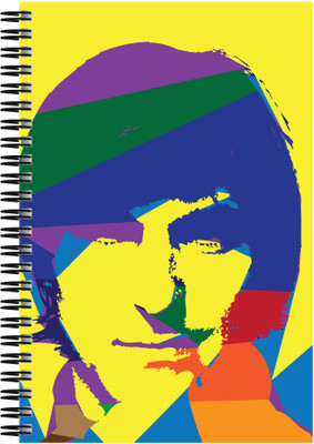 21% OFF on Art Emporio Steve Jobs Texture A5 Notebook Spiral 21% OFF on Art Emporio Steve Jobs Texture A5 Notebook Spiral