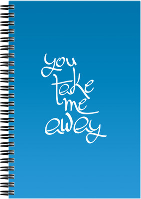 21% OFF on Art Emporio You Take me Away A5 Notebook Spiral